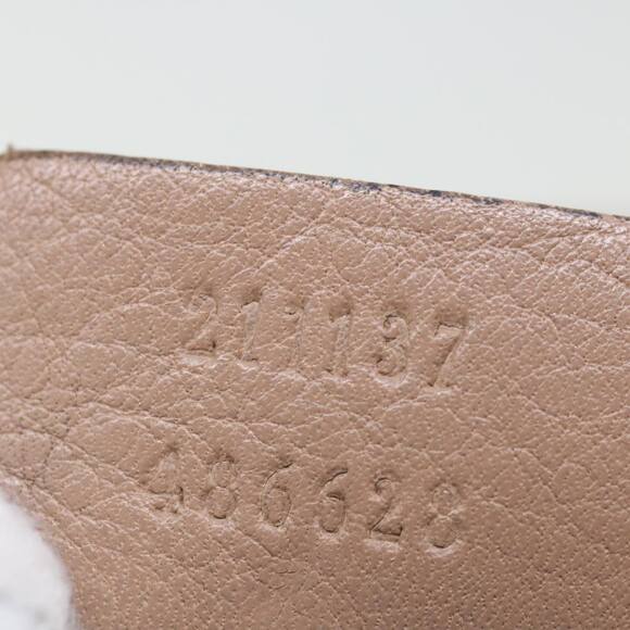 GUCCI GG Canvas Guccissima Shoulder Bag Pink - Picture 12 of 16